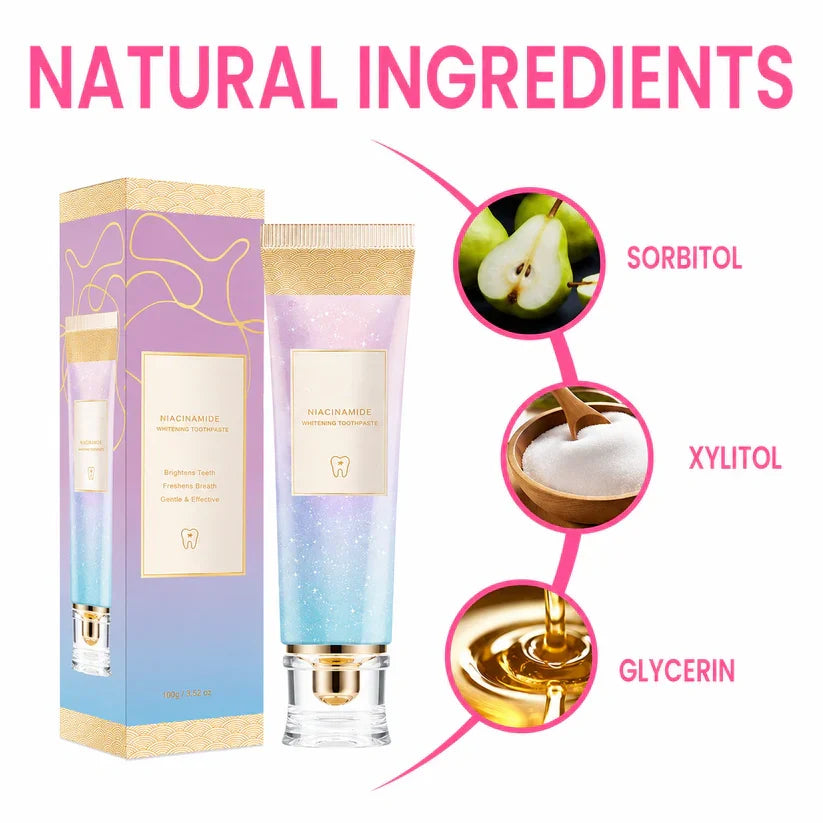 Triple Fluoride-Free Whitening Niacinamide Toothpaste