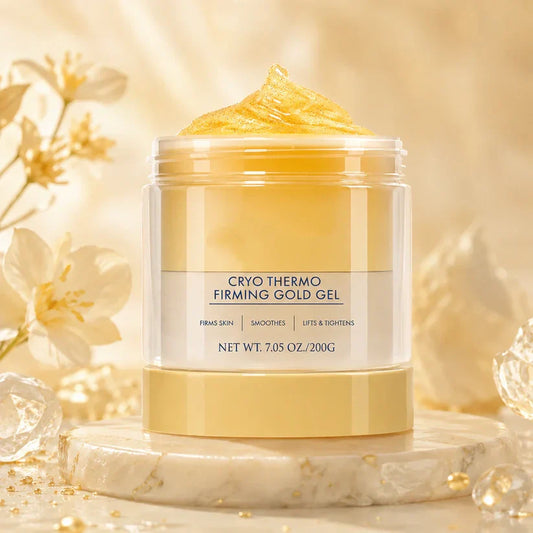 LAST DAY - BUY 1 GET 1 FREE😍 CryoThermo Firming Gold Gel | Massage, Smooth & Sculpted-Looking Skin ✨