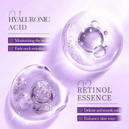 ✨ Instant Neck Lift Cream — 🧴 Infused with Retinol & Hyaluronic Acid | Firms the Neck, Reduces Wrinkles & Double Chin