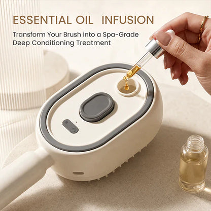 LAST DAY - BUY 1 GET 1 FREE 😍 Essential Oil Mist Air Cushion Massage Comb Self Cleaning Anti Static Hair Care Brush