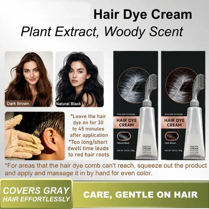 LAST DAY - BUY 1 GET 1 FREE✨ Hair Dye Comb / Hair Dye Cream