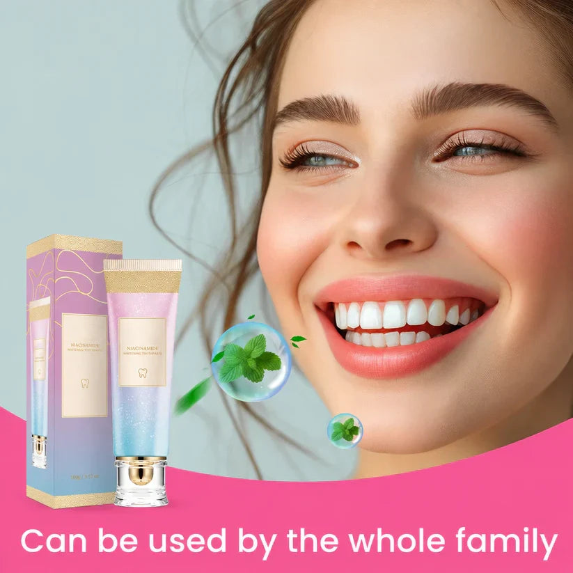 Triple Fluoride-Free Whitening Niacinamide Toothpaste