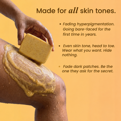 ✨lemon turmeric — 🧴kojic acid brightening soap