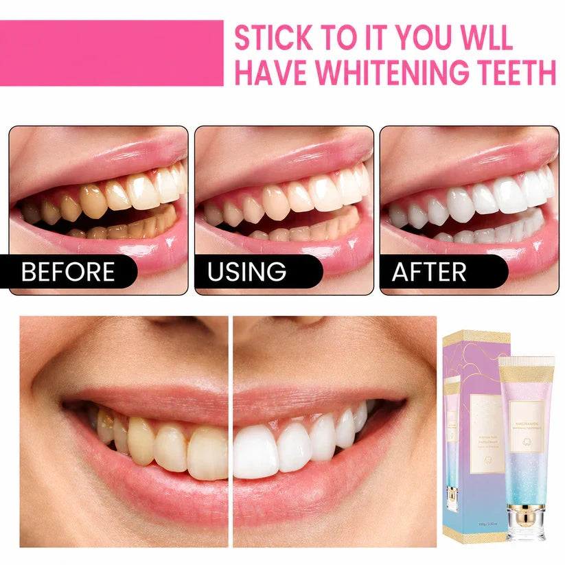 Triple Fluoride-Free Whitening Niacinamide Toothpaste