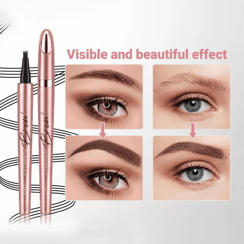 Waterproof Micro-Fork Eyebrow Pencil