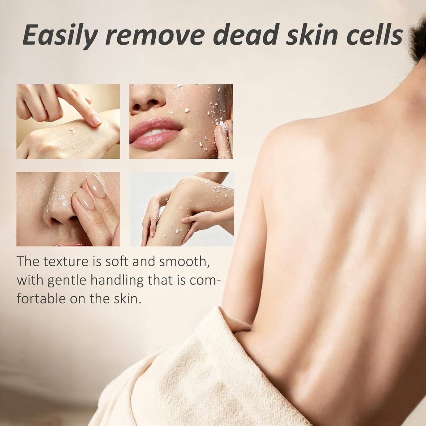 ✨Triple Enzyme Green Tea Aqua Peel Gel, Gentle Deep-Pore Facial Exfoliator with Natural Cellulose, Removes Dead Skin and Reveals Smoother, Cleaner-Looking Skin