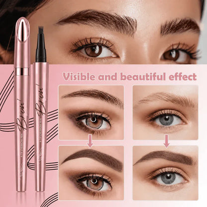 Waterproof Micro-Fork Eyebrow Pencil