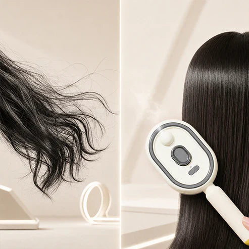 LAST DAY - BUY 1 GET 1 FREE 😍 Essential Oil Mist Air Cushion Massage Comb Self Cleaning Anti Static Hair Care Brush