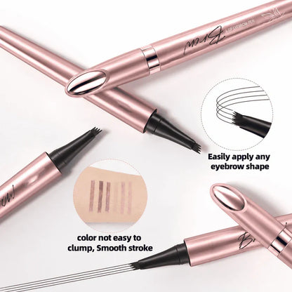 Waterproof Micro-Fork Eyebrow Pencil