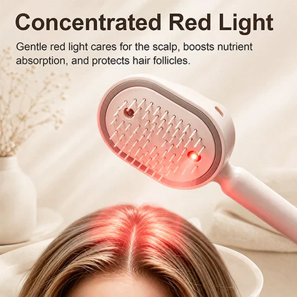 LAST DAY - BUY 1 GET 1 FREE 😍 Essential Oil Mist Air Cushion Massage Comb Self Cleaning Anti Static Hair Care Brush